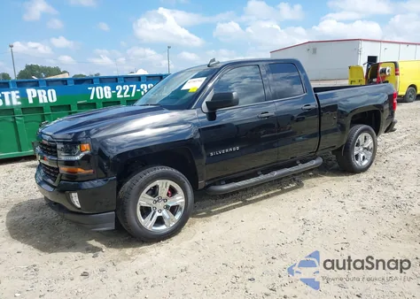 2018 Chevrolet Silverado 1500 Custom из США, поврежденный, VIN 1GCRCPEC0JZ271700